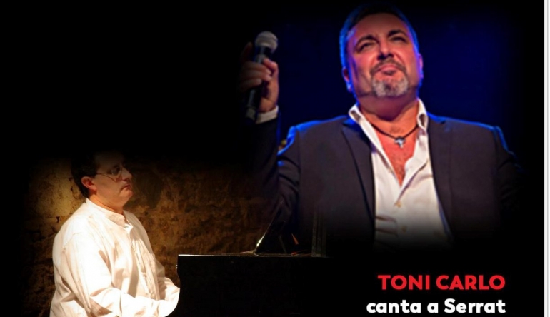TONI CARLO CANTA A SERRAT EN LAS TARDES DE MUSICA Y VINO, CONCIERTO 18/01/2020